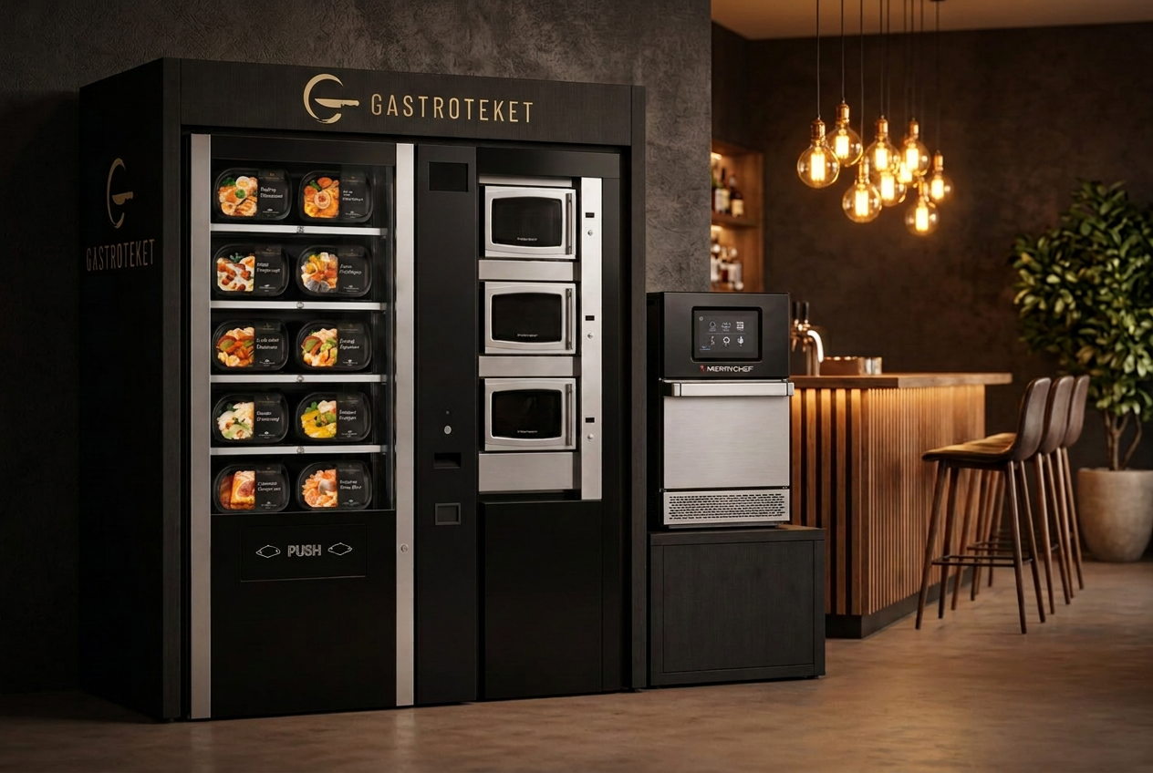 Gastroteket Komplett — komplett matserveringssystem med pizzaovn